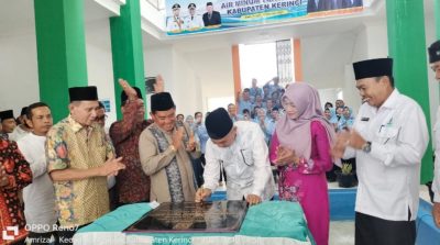 Bupati Kerinci Hadiri Acara Syukuran Dan Peresmian Gedung Perumda Air