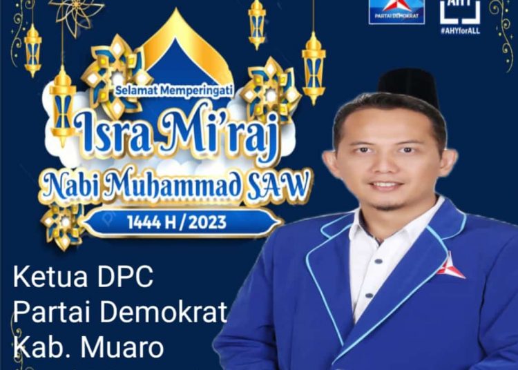 Foto Ketua DPC Partai Demokrat Kabupaten Muaro Jambi Asnawi Rifai, M.Pd