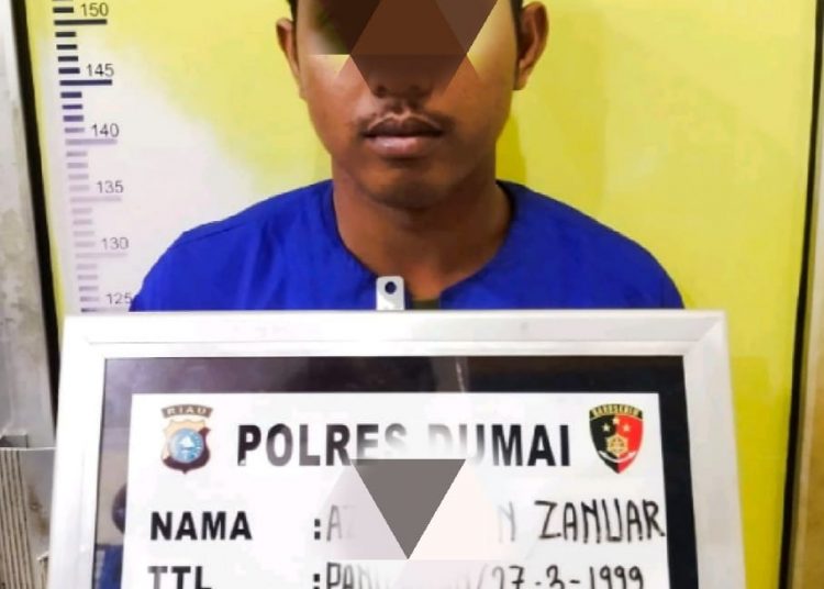 IN ALIAS BM (34)  Ditetapkan Tersangka Oleh Polres Dumai Pada Hari Kamis (23/2/23)  Beserta Barang Bukti