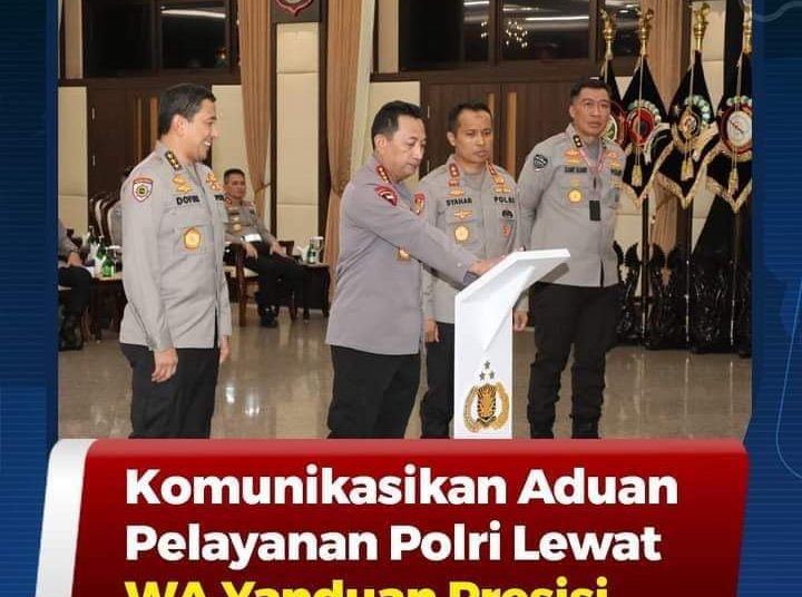 Kapolri resmikan wa yanduan presisi