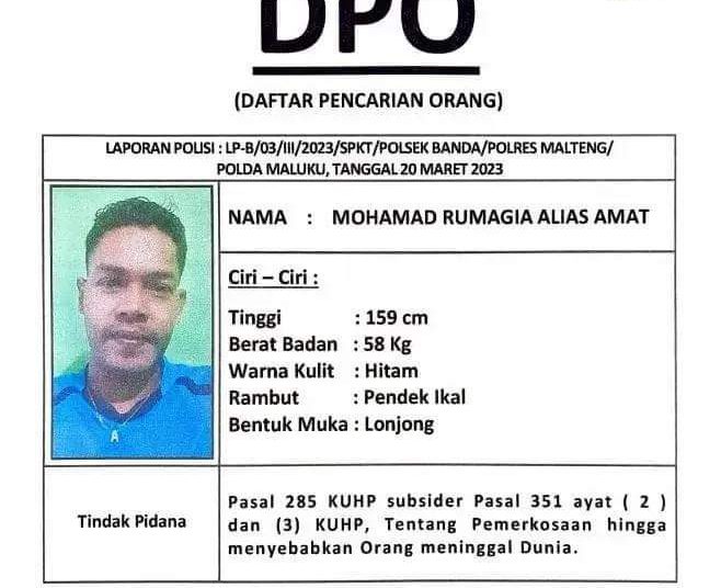 Tersangka DPO