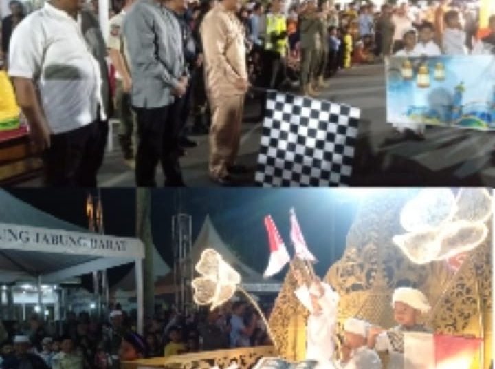 Bupati Tanjung Jabung Barat Jambi H. Anwar Sadat lepas peserta Festival